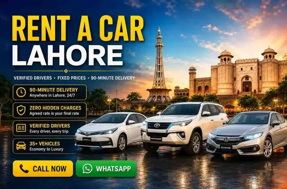 Rent a Car Lahore